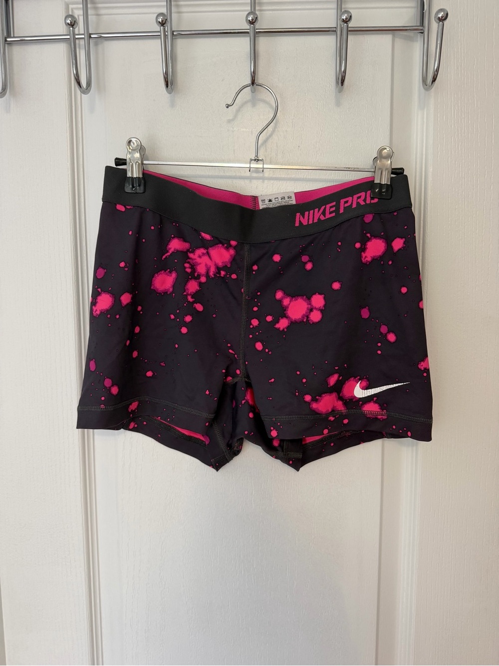 Nike Hot Pink Performance Dri-FIT Athletic Shorts